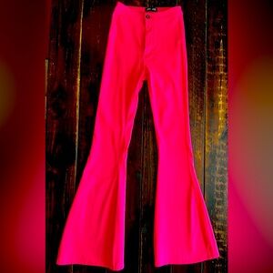 High Waist Super Stretch Bell Bottom Pants size medium